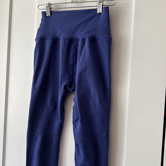 ALPHALETE Purple Leggings sz L - Picture 7 of 10